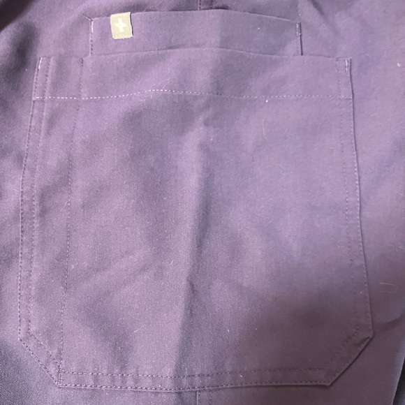 Figs set (both medium) plum colored casma top and yola bottoms. 10/10 condition - Picture 6 of 6